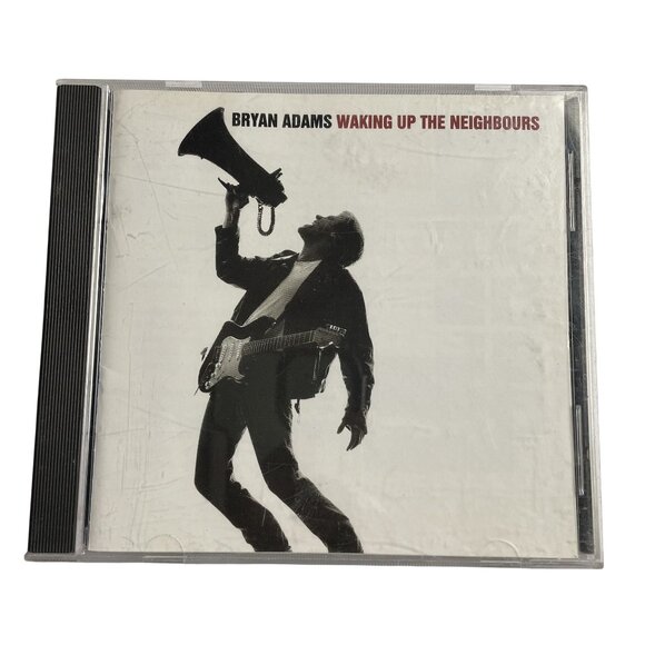 Waking Up The Neighbours Bryan Adams Rock Audio Vintage Music CD 1991 u 15 Track - Picture 1 of 3